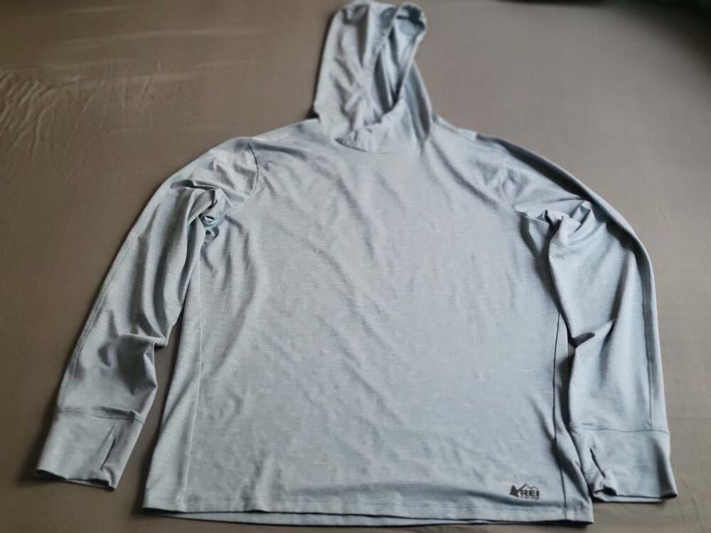 REI Co-op Men's Lightweight Long-Sleeve Performance Hoodie with Thumbholes